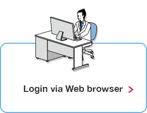 Login via Web browser