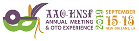 AAO-HNSF Annual Meeting & OTO Experience in New Orleans, LA on 15th-18th September