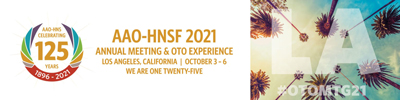AAO-HNSF Annual Meeting & OTO Experience in Los Angeles, CA on 3rd-6th October